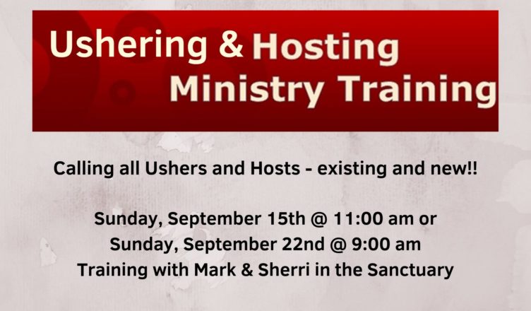 training for church ushers